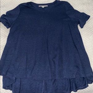 Loft blue swing high low top